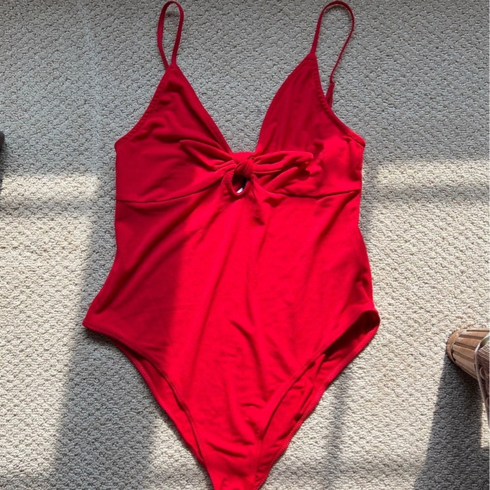 H&M Red Bodysuit